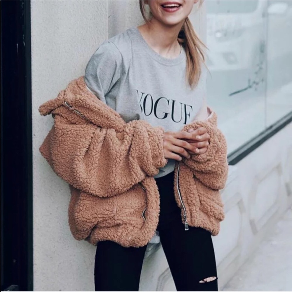 ✨LAST✨Luxurious Sherpa Jacket - Picture 2 of 8
